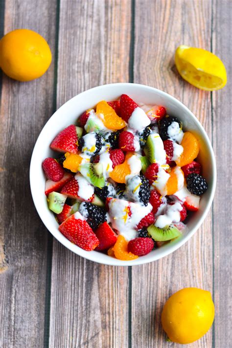 creamy fruit salad dressing