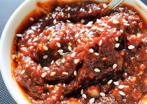 INI DIA! Resep Ssamjang (Korean BBQ Sauce) Enak