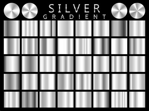 Silver background texture vector icon seamless pattern. Light, realistic, elegant, shiny ...