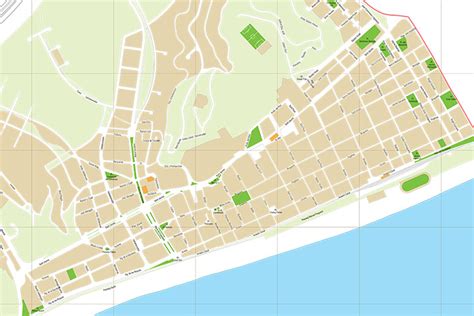 Calella (barcelona) city map