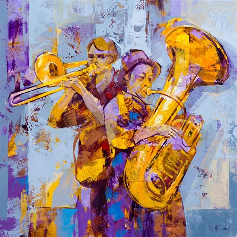 Jazz improvisation. 60x60cm. Oil and acrylic on panel. Alfonso Cuñado ...