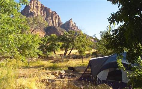 South Campground at Zion National Park now accessible by online ...