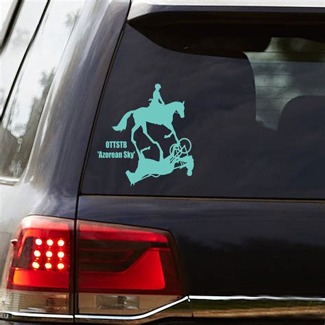 Standardbred Horse Vinyl Decal for Car Window Horse Trailer - Etsy