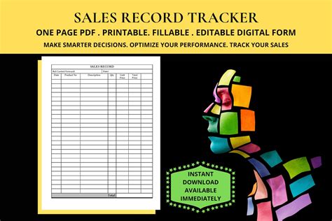 Sales Record Keeping Template Sales Day Book and Sales Ledger Daily Sales Book Format Template ...