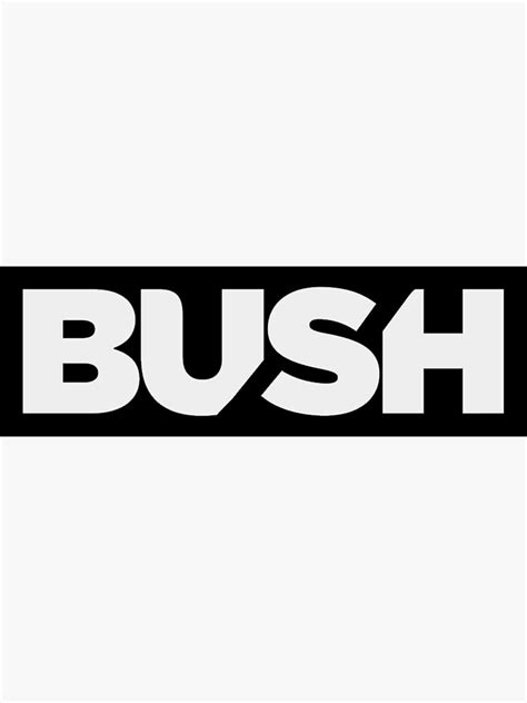 "bush logo " Poster for Sale by FamilyFrandly | Redbubble