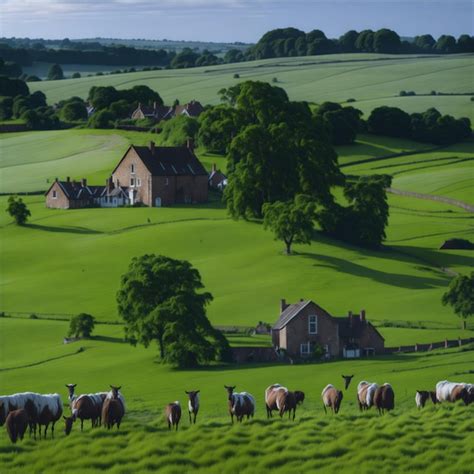 Premium AI Image | England countryside