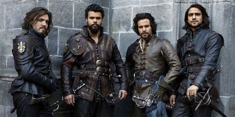 The Musketeers got a raw deal from the BBC at the end there. They ...