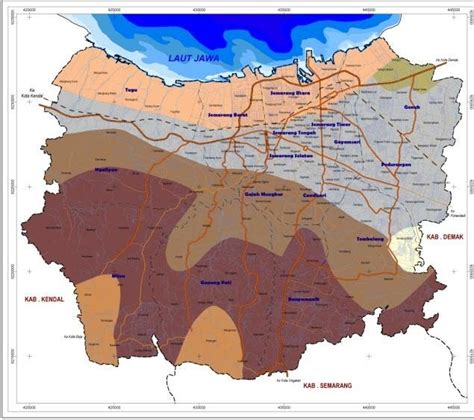 Gambar 1. Peta Kota Semarang (Pemerintah Kota Semarang, 2020) | Download Scientific Diagram