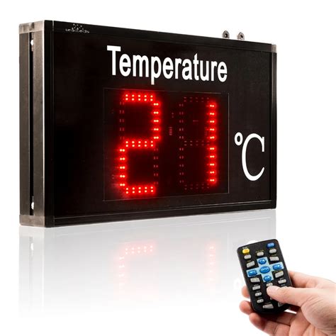 Termometro di Temperatura industriale display grande schermo ad alta ...