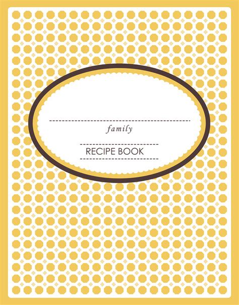 Cookbook Covers To Print - 10 Free PDF Printables | Printablee