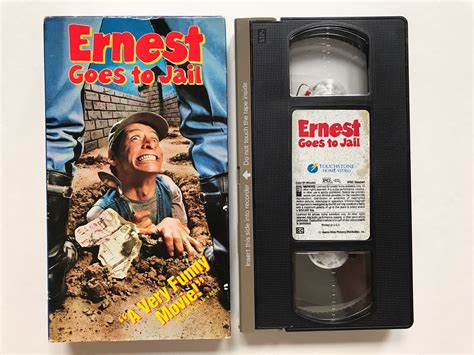 Vintage Ernest Goes to Jail VHS Video Tape Movie Full Length - Etsy