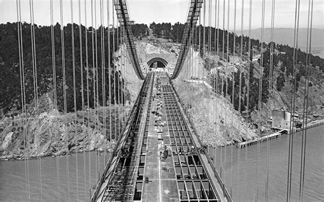 Bay Bridge Under Construction Photograph by Underwood Archives - Pixels