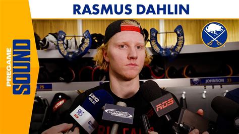 Rasmus Dahlin Pregame vs. MTL | Buffalo Sabres