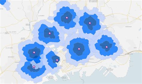 Drive Time Map: Building an Isochrone Map - GIS Geography