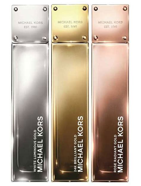 Michael Kors Gold Fragrance Collection floral fragrance trio - The Perfume Girl