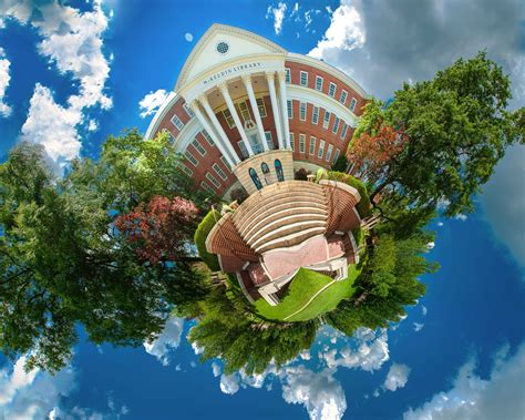 McKeldin Library little planet : r/UMD