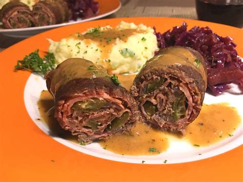 Club Foody | Beef Rouladen Recipe • A Popular German Dish! | Club Foody