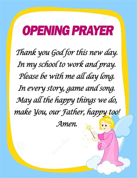 prayer for school opening - Brainly.ph