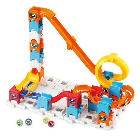 Vtech Marble Rush Racing Set Interactive Canic Circuit Yellow| Kidinn