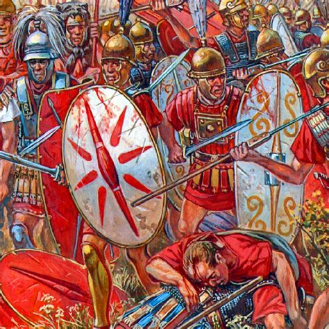 Roman legionaries in battle | Impero romano, Esercito, Storia