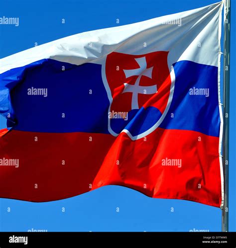 Slovakia flag hi-res stock photography and images - Alamy