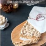 Turrón de Alicante Recipe (Spanish Hard Almond nougat) - Oh, The Things We'll Make!