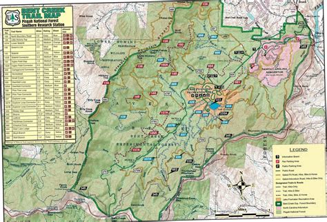 Pisgah National Forest Map | Gadgets 2018