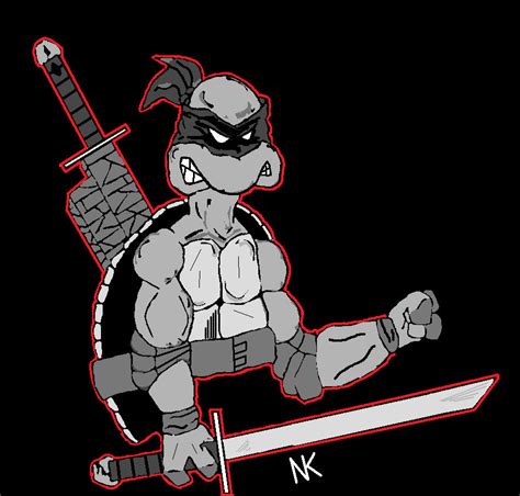 TMNT Mirage Leonardo by samhain88 on DeviantArt