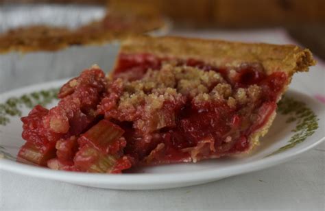 Rhubarb Pie with Strawberry Jello Recipe - These Old Cookbooks