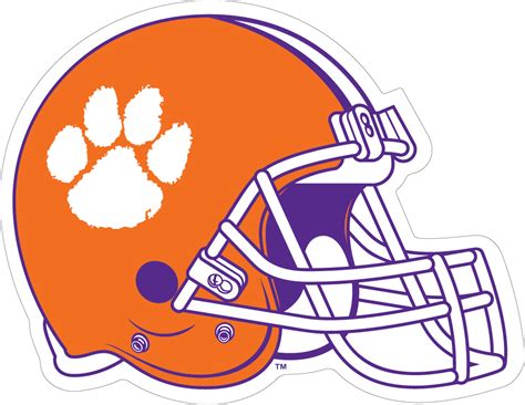 Helmet clipart clemson, Helmet clemson Transparent FREE for download on ...