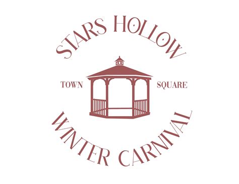 Stars Hollow Winter Carnival Instant Digital Download Gilmore Girls ...