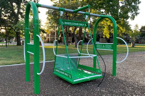 Hamilton's first wheelchair swing opens in Gage Park | CEKAN