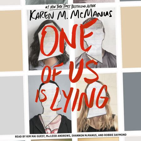 One of Us Is Lying by Karen M. McManus | Penguin Random House Audio