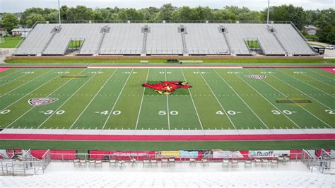 Dancing Charlie Cardinal lands on midfield of Ball State football stadium - Indianapolis News ...