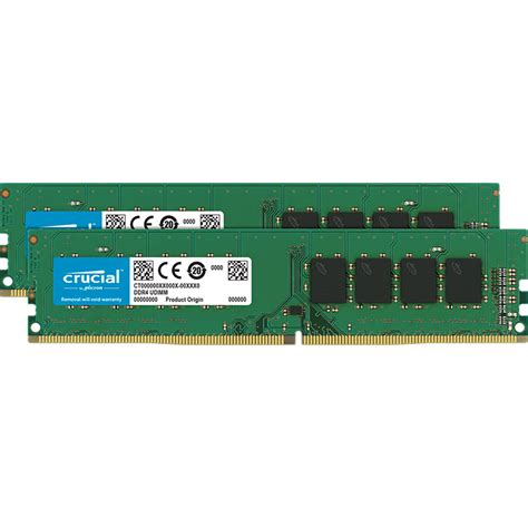 Crucial 8GB DDR4 2666 MHz 288-Pin SR x16 UDIMM CT2K4G4DFS6266