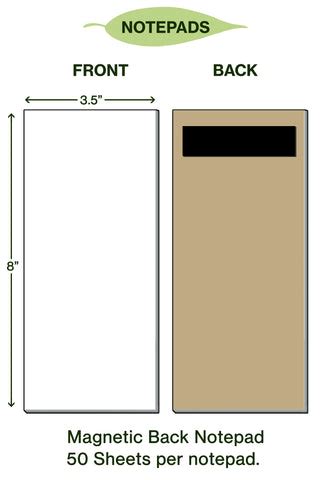 Notepad Dimensions