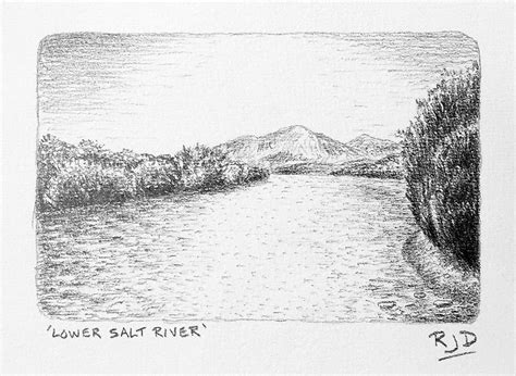 River Pencil Drawing at PaintingValley.com | Explore collection of River Pencil Drawing