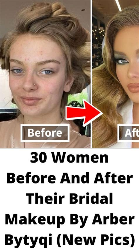 30 Women Before And After Their Bridal Makeup By Arber Bytyqi (New Pics ...