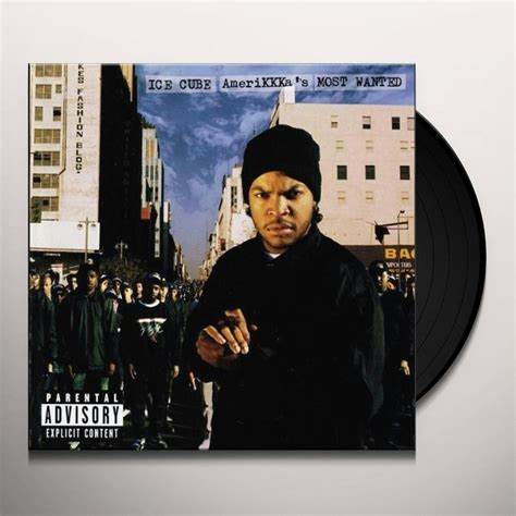 Ice Cube AMERIKKKA'S MOST WANTED Vinyl Record - UK Release