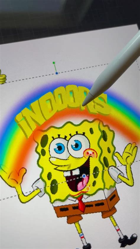 SpongeBob Meme FanArt | Fan art drawing, Character illustration ...