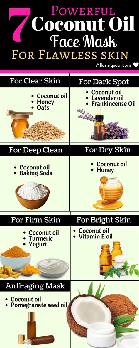 7 Powerful Coconut Oil Face Mask For Flawless skin