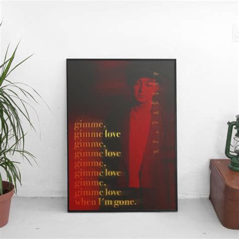 Joji - Gimme Love Lyrics Poster