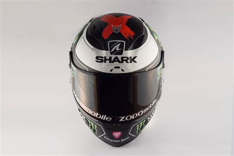 Jorge Lorenzo Shows His New Shark Helmet, Looks Rather Dull - autoevolution