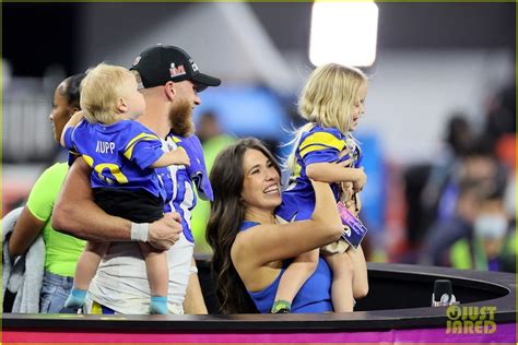 These Photos of Cooper Kupp at Super Bowl 2022 with His Wife & Kids Are ...