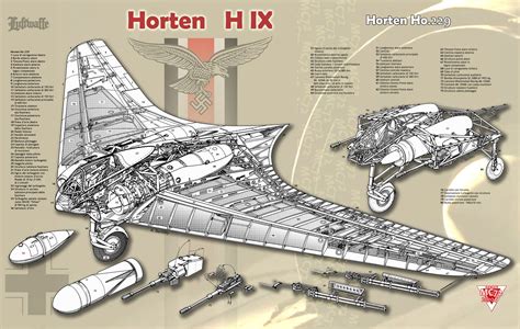 Horten_Ho_229_v3 | Aircraft of World War II - WW2Aircraft.net Forums