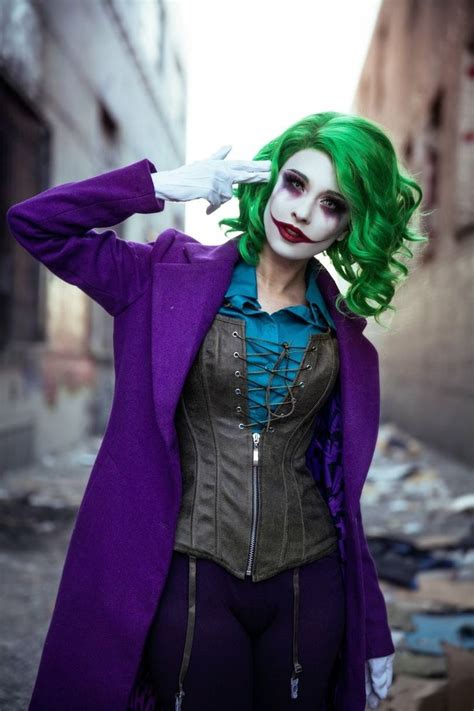 Hendoart DC | Joker costume, Joker halloween, Female joker