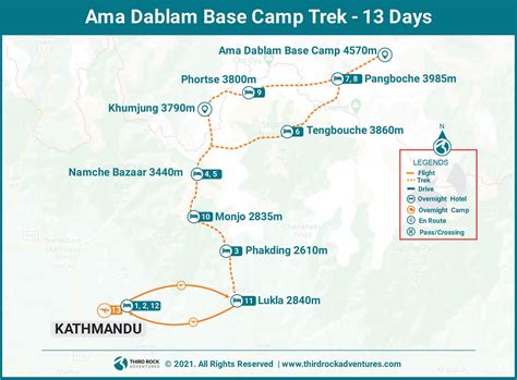 Ama Dablam Base Camp Trek 13 Days - Third Rock Adventures