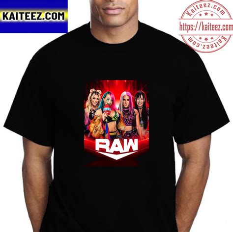 WWE Women's Tag Team Tournament On WWE RAW Vintage T-Shirt - Kaiteez