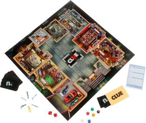 Hasbro Gaming - Clue Game Classic Board Game | Clue games, Clue board game, Classic board games