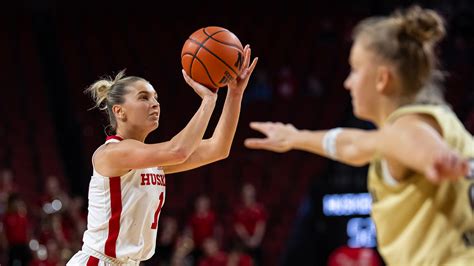 Women's Basketball Highlights vs. Georgia Tech - University of Nebraska ...